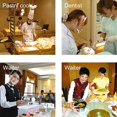 thumbnail image 4 of 10 unidades de protección facial de plástico transparente, antivaho, protección contra salpicaduras de aceite, visera de protección facial, escudo, higiene alimentaria, servicio de Chef, restaurante, 4 of 5
