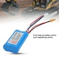 thumbnail image 3 of Replacement RC Car Lithium Battery for Excavator & Engineering Vehicle, High Performance Power Accessory for Remote Control Toys, 3 of 7