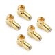 thumbnail image 1 of Cable Matters Paquete De 5 Adaptadores Coaxiales Rg6 Tipo F En Ángulo Recto Chapados En Oro, 1 of 1