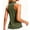 16# Green, variant on Women's Golf Shirts Tank Tops Sleeveless Tennis Polo Racerback with Zipper Collar Athletic Tanks Quick Dry Yellow L