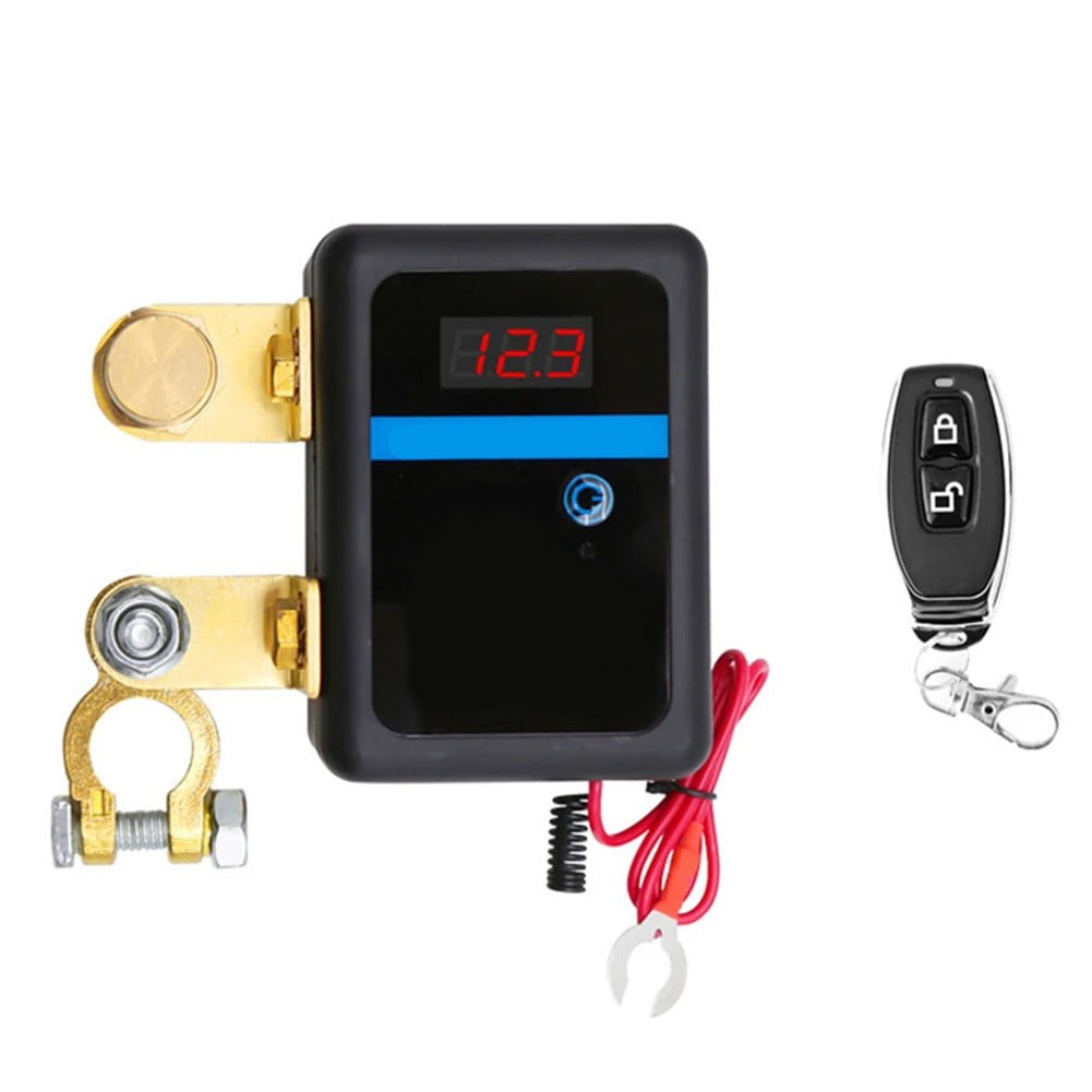 Kill Switch For Car Remote Battery Disconnect Switch 12V 260A With Led Digital Fangkenuo
