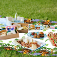 thumbnail image 7 of KAINSY Jungle Table Cloth Cover Safari Animals Party Plastic Disposable Tablecloth Waterproof 54 x 108inch Birthday 1pc, 7 of 7