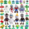 thumbnail image 2 of Plants Vs Zombies-juguetes de peluche para niños, juguetes de peluche, hierba, Zombie, Yeti, girasol, Hypno, Shroom, Chomper, Cherry Bomb, Peashooter, regalo de cumpleaños, 2 of 5