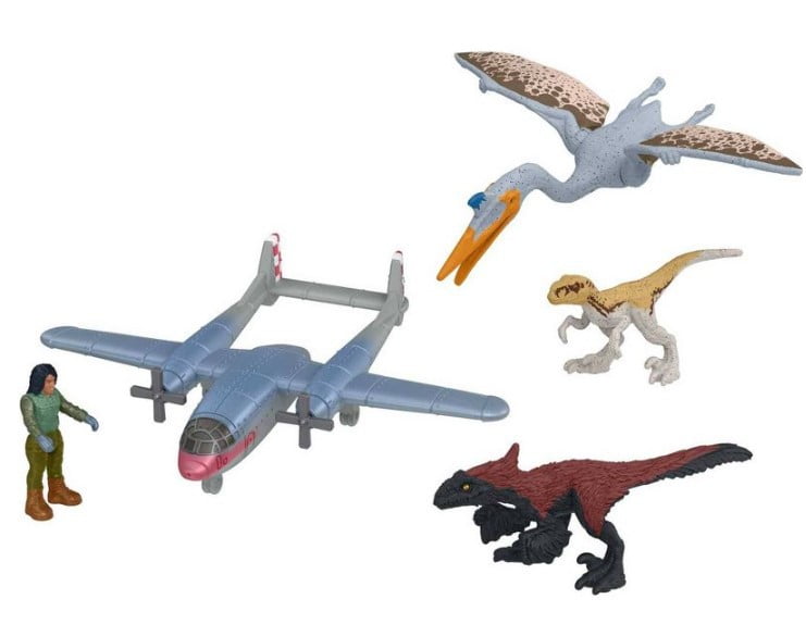 Jurassic World MINIS Flight Or Fight Figure 5-Pack