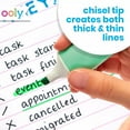 thumbnail image 4 of OOLY Le BonBon Mini Highlighter Set of 5 with Chisel Tip, Pastel Colors, 4 of 4