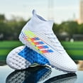 thumbnail image 4 of Zapatillas de fútbol para hombre, zapatos de fútbol, botas de fútbol, tacos transpirables, Partido de entrenamiento, cómodo, césped, antideslizante, nuevo, 4 of 5