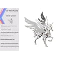 thumbnail image 2 of Kit de maqueta 3D de metal FILASLFT, pequeño unicornio mecánico, 2 of 7