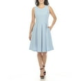 thumbnail image 1 of White Mark Robe Patineuse Évasée pour Femmes, 1 of 6