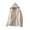 White, variant on Timegard Womens Full Zip up Hoodie Fuzzy Fleece Jackets Double Sided Wear Winter Warm Coat with Pockets