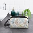 thumbnail image 6 of XMXT Large Capacity Makeup Pouch Bag, Hand Painted Butterfly Insects Make Up Storage Bag Cosmetic Travel Toiletry Bags for Women Men, One Size, 6 of 9