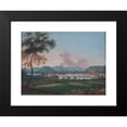 thumbnail image 2 of John Caspar Wild 14x11 Black Modern Framed Museum Art Print Titled - Cincinnati from Behind Newport Barracks, 2 of 5