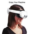 thumbnail image 5 of Head Strap for Meta Quest 3, VR Accessories Headset 100% Compatible with Oculus Quest 3, Adjustable, Elite Strap Replacement for Enhanced Support & Comfort, 5 of 9