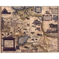 thumbnail image 2 of 1570 Map Of Russia History (24 x 18), 2 of 2