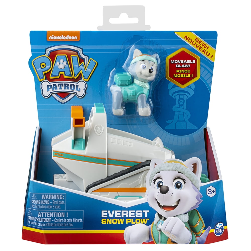 Paw Patrol Snow Plow Vehicle with Everest