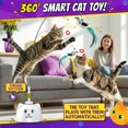 thumbnail image 2 of Juguete interactivo para gatos Catpick joy Upgraded 360° Spin Bird, 2 of 9