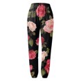 thumbnail image 7 of Bovemsi Casual Pants for Women Print Harem Trousers Slip On Boho Beach Lightweight Loose With Pockets for Travel, 7 of 7
