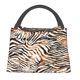 thumbnail image 1 of Fotbe Watercolor Zebra Bolsa Térmica Portátil con Estampado, Bolsa de Entrega de Alimentos Aislada, Bolsa Reutilizable de Gran Capacidad para Comidas y Supermercado, 1 of 6