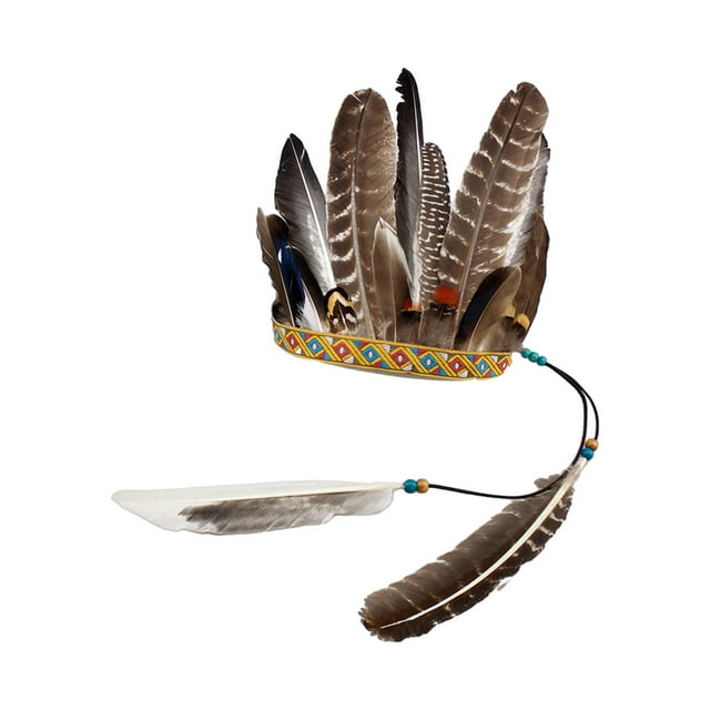 Tocado De Plumas, Decoración, Accesorios Fotográficos Para Festivales, Disfraces Burlescos