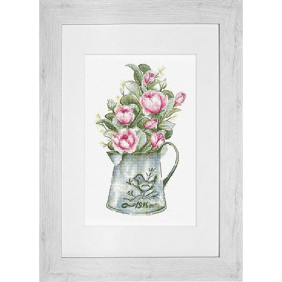Bouquet with roses B7006L Counted Cross-Stitch Kit