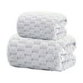 thumbnail image 1 of asddcavvf Microfiber Large Bath Towel Highly Absorbent Quick Drying Lightweight Soft for Gym Spa Travel Bathroom Colorful Textured Design, 1 of 3