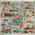 thumbnail image 2 of A5 Size Scrapbook Paper, 24 Sheets Aesthetic Craft Cardstock Origami Paper for Art Collage Photo Album Journaling Scrapbooking Supplies, 2 of 4