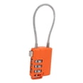 thumbnail image 3 of Herwey Luggage Lock TSA Approved 3 Digit Password Resettable Orange Combination For Travel,Suitcase Combination Lock,TSA Travel, 3 of 8