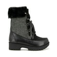 thumbnail image 2 of JBU by Jambu Womens Northgate Faux Leather Faux Fur Winter & Snow Boots, 2 of 3