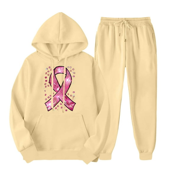 Womens ClothingPlus Size Fayshow0 Outfits Women'S Sports Tracksuits Long Sleeve Pullover Hoodies Sweatshirt Loose Coat and Sweatpants Fall Winter Suit