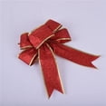 thumbnail image 4 of Viworld 5/10Pcs Large Bow Christmas Tree Bowknot Ornaments Party Gift Present Xmas Decor, 4 of 5