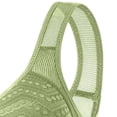 thumbnail image 5 of Women's Front Fastening Plus Size Bra,, Underwear, Without Underwire, Adjustable Straps, Soft, Comfortable, Breathable Support, Anti-Sagging for Elderly Women | TruBelle,Green 4XL, 5 of 5