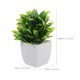 thumbnail image 2 of BRIGHTFUFU 2Ud Con Plantas Falsas Para Hogar Estilo Y Bajo Mantenimiento, 2 of 8