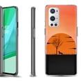 thumbnail image 1 of Slim-Fit Flexible TPU Gel Phone Case Compatible with OnePlus 9 PRO 5G, by OneToughShield ® - Sunset Dachshund, 1 of 4