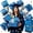 Blue, variant on 2026 Graduation Surprise Explosion Gift Box, Pop up Cash Money Holder, DIY Bouncy Confetti Card, Creative Memorable Present for Grad, Unique Party Favor Ideas, Empty Fillable Candy Bouquet