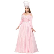 Deluxe Women's Pink Witch Dress Costume