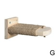 thumbnail image 3 of Cat Wall Mounted Furniture Set Cat Climbing Shelf Cat Scratching Post Hammock O0, 3 of 3