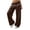 Coffee, variant on GEWSEY Wide Leg Sweat Pants for Womens Trendy 2026 Baggy Sweatpants Casual Drawstring Workout Pants with Pockets (Khaki, XXL)