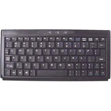 Solidtek Bluetooth Mini Keyboard - Solidtek KB-P3100BU Super Mini Keyboard 77 Keys Black USB