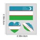 thumbnail image 3 of Uuiauoio 10 pcs Temporary Football Tattoo Stickers Set of 10 for Match Party Fan Celebration Face Body Art Decoration Sport Themed Supplies, 3 of 6