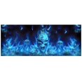 thumbnail image 4 of Rear Window Flaming Skull Cool Sticker Rear Window Personality Stickers For Truck Suv Jeep, 4 of 5