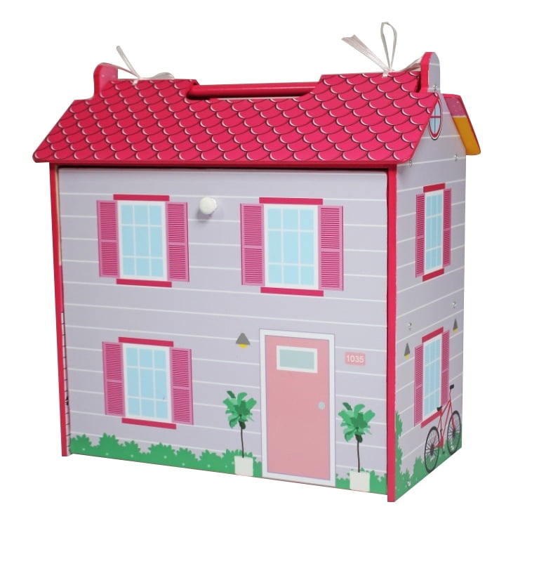 teamson garden cottage portable dollhouse