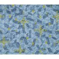 thumbnail image 4 of oneOone Cotton Flex Grayish Blue Fabric Geometric Texture Fabric For Sewing Printed Craft Fabric By The Yard 40 Inch Wide, 4 of 4