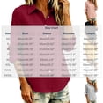 thumbnail image 4 of MLCDZ Button Down Shirts for Women Cotton Shirts Long Sleeve Dress Shirts Collared Blouses Office Business Work Casual Lightweight Solid Tunic Tops, 4 of 6