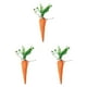 thumbnail image 1 of 3x Decoraciones de zanahorias de Pascua Juguetes Regalos Accesorios de fotografía Suministros de decoración DIY para Naranja, 1 of 9
