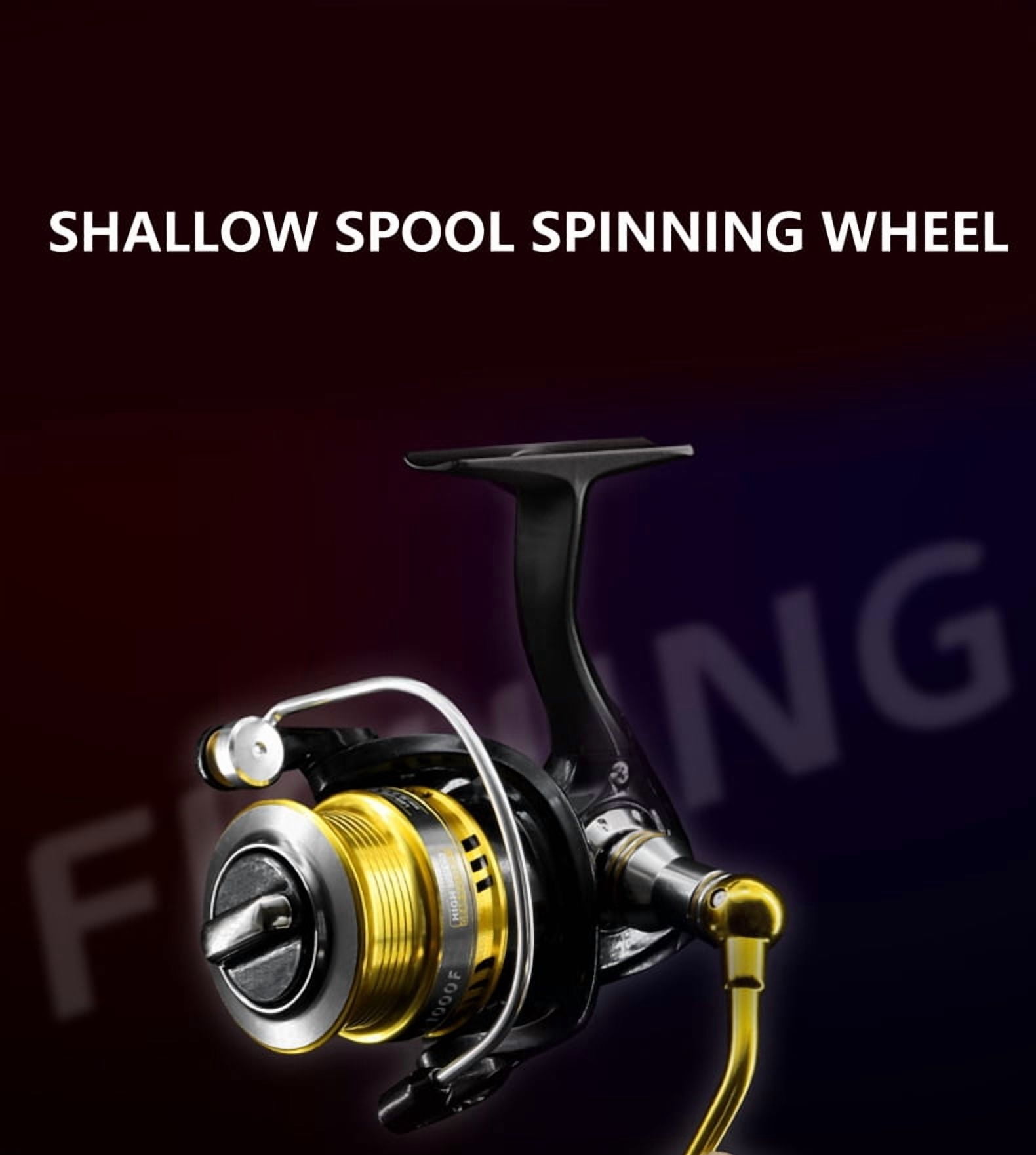 All metal 1000/2000 Series Ultra Lightweight Spinning Fishing Reel 10+1BB Sea Bass Durable Small Fishing Wheel baitcasting reel