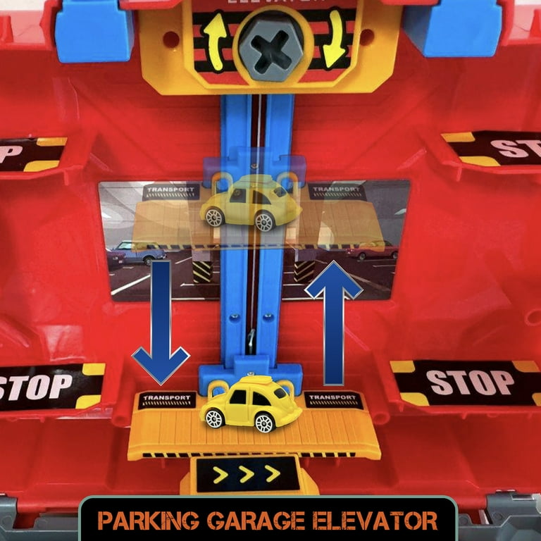 Crazy Truck: Tool Box Garage - Toy Car Service & Track Playset, 4