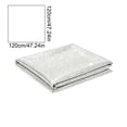 thumbnail image 2 of Sequin Tablecloth 47.24 x 47.24 Inches, Sparkling Polyester Table Cover for Wedding Birthday Party Events, Glitter Decorative Table Linen for Halloween Thanksgiving Christmas Home Decor, 2 of 7
