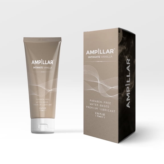 AMPILLAR Lubricant INTIMATE VANILLA, Vanilla Encounters High Quality Lubricant - 2.54 FL OZ