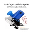 thumbnail image 4 of Kit De Sierra Circular De 7-1/4 Pulgadas 190mm 1650w., 4 of 5
