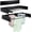 Black, variant on Wall Mounted Laundry Drying Rack, Carbon Steel Foldable & Retractable Clothes Drying Rack, Space Saving Adjustable Towel Holder for Bathroom, Laundry, Small Spaces (1, Black, 80cm)