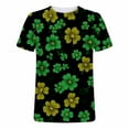 thumbnail image 4 of biudgviw Saint Patricks Day T Shirts for Men Print Short Sleeve Tops Fashion Casual Crewneck Loose Fit Tees for Festival Party, 4 of 5